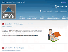 Tablet Screenshot of medoc-syndic.com